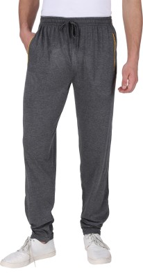 NEO GARMENTS Self Design Men Grey Track Pants