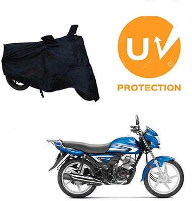 SANJU Waterproof Two Wheeler Cover for Hero(CD 110 Dream, Black)