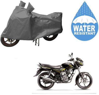 RPSENTTERPR Waterproof Two Wheeler Cover for Bajaj(Discover 100 DTS-i, Grey)
