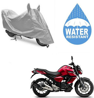 RPSENTTERPR Waterproof Two Wheeler Cover for Yamaha(FZ-S, Silver)
