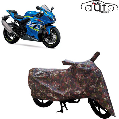 ABS AUTO TREND Two Wheeler Cover for Suzuki(GSX R1000, Multicolor)