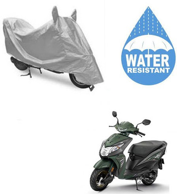 RPSENTTERPR Waterproof Two Wheeler Cover for Honda(Deo, Silver)