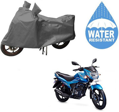 RPSENTTERPR Waterproof Two Wheeler Cover for TVS(Victor New, Grey)