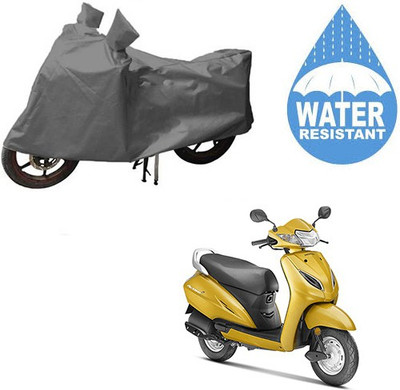 RPSENTTERPR Waterproof Two Wheeler Cover for Honda(Activa 5G, Grey)