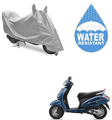 RPSENTTERPR Waterproof Two Wheeler Cover for Honda(Activa 3G, Silver)