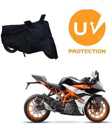 RPSENTTERPR Waterproof Two Wheeler Cover for KTM(RD 350, Black)