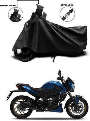 ANTHUB Waterproof Two Wheeler Cover for Bajaj(Dominar, Black)