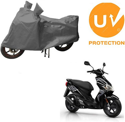 RPSENTTERPR Waterproof Two Wheeler Cover for Yamaha(Jog R, Grey)