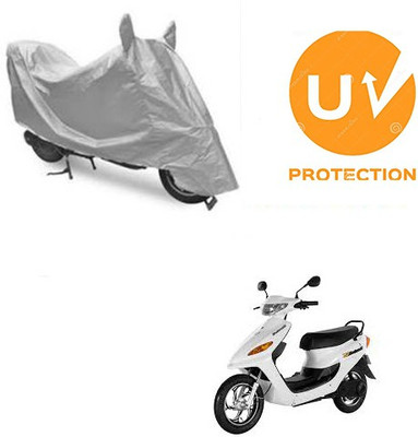 SANJU Waterproof Two Wheeler Cover for Indus(Yo Electron, Silver)