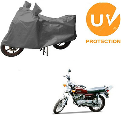 RPSENTTERPR Waterproof Two Wheeler Cover for Yamaha(RX 100, Grey)