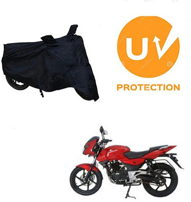 RPSENTTERPR Waterproof Two Wheeler Cover for Bajaj(Pulsar 200 NS DTS-i, Black)