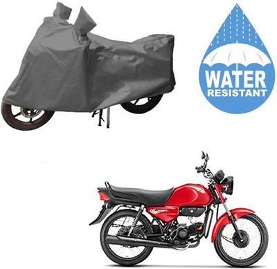 RPSENTTERPR Waterproof Two Wheeler Cover for Hero(HF Dawn, Grey)