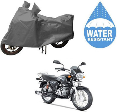 RPSENTTERPR Waterproof Two Wheeler Cover for Bajaj(Boxer, Grey)
