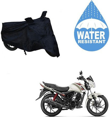 saanvi Two Wheeler Cover for Suzuki(Sling Shot, Black)