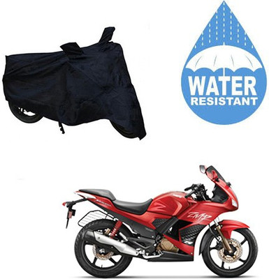 Mdstar Waterproof Two Wheeler Cover for Hero(Karizma ZMR, Black)