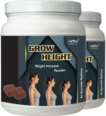 HMV Herbals Grow Height- Height Growth Herbal Powder (Choco Flavor)(2 x 0.1 kg)