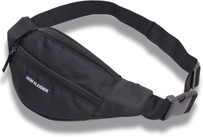 Dein Kleider Sports Waist Bag for Men & Women Waist Pouch Bag(Black)