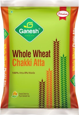 Ganesh Whole Wheat Chakki Atta(5 kg)