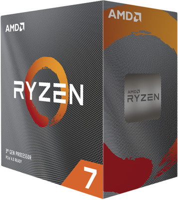 amd Ryzen 7 3800XT 3.9 GHz Upto 4.7 GHz AM4 Socket 8 Cores 16 Threads Desktop Processor(Silver)