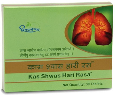 Dhootpapeshwar Kas Shwas Hari Rasa30 tab(30 Tablets)