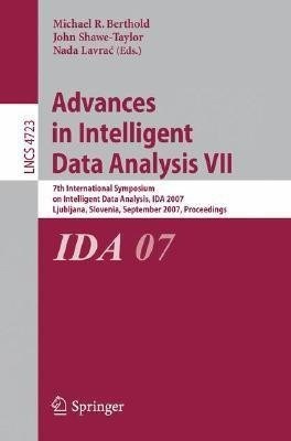 Advances in Intelligent Data Analysis VII(English, Paperback, unknown)