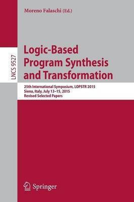 Logic-Based Program Synthesis and Transformation(English, Paperback, unknown)