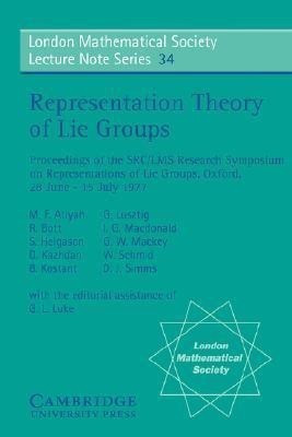 Representation Theory of Lie Groups(English, Paperback, Atiyah M. F.)