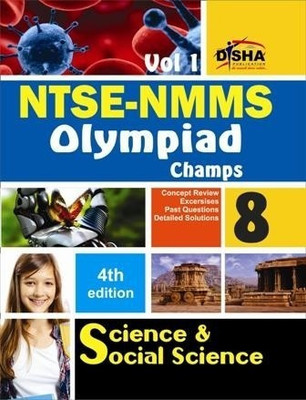 Ntse-Nmms/ Olympiads Champs Class 8 Science/ Social Science Volume 1(English, Book, Disha Experts)