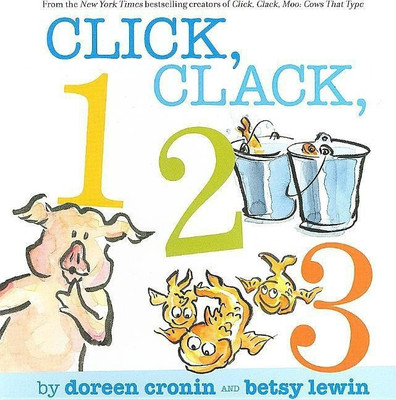 Click, Clack, 123(English, Board book, Cronin Doreen)