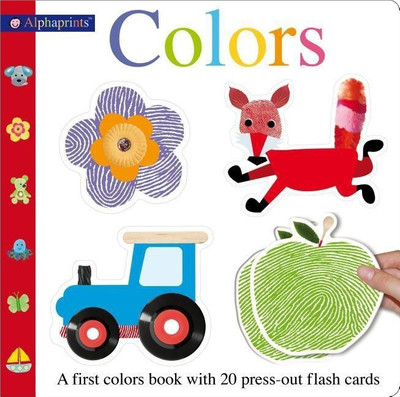 Alphaprints Colors Flash Card Book(English, Board book, Priddy Roger)
