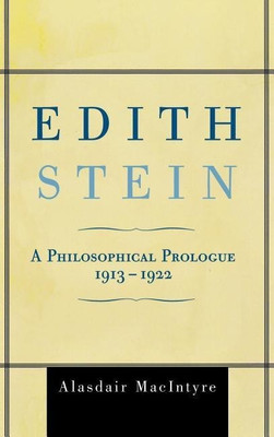 Edith Stein(English, Hardcover, MacIntyre Alasdair)