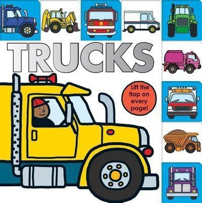 Lift-The-Flap Tab: Trucks(English, Board book, Priddy Roger)