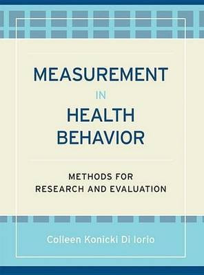 Measurement in Health Behavior(English, Electronic book text, DiIorio Colleen Konicki)