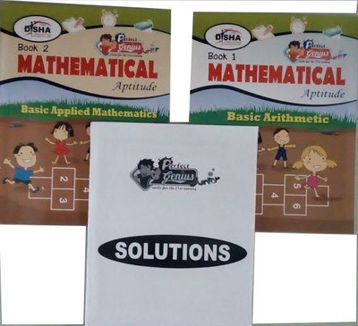 Perfect Genius Mathematics Activity Books for Juniors Grade 1 & 2 (Set of 3 Books Based on Bloom's Taxonomy)(English, Book, unknown)