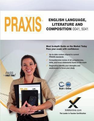 Praxis English Language, Literature and Composition 0041, 5041 Book and Online(English, Paperback, Wynne Sharon A)