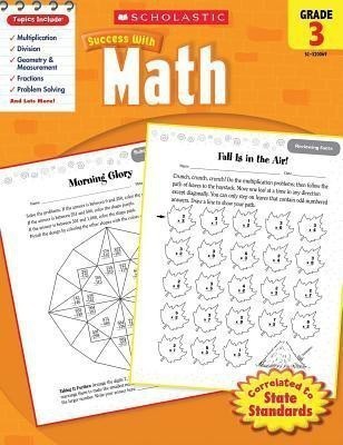 Scholastic Success with Math: Grade 3 Workbook(English, Paperback, Scholastic)