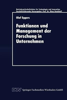 Funktionen und Management der Forschung in Unternehmen(German, Paperback, unknown)