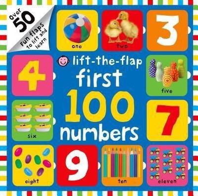 First 100 Lift the Flap Numbers(English, Board book, Priddy Roger)