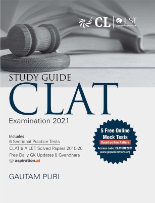 Clat (Common Law Admission Test) 2021 Guide(English, Paperback, Malhan Sachin)