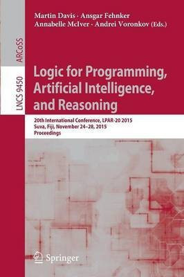 Logic for Programming, Artificial Intelligence, and Reasoning(English, Paperback, unknown)