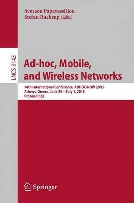 Ad-hoc, Mobile, and Wireless Networks(English, Paperback, unknown)