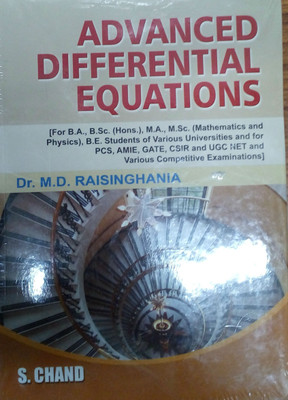 Advanced Differential Equations(English, Paperback, Raisinghania M.D.)
