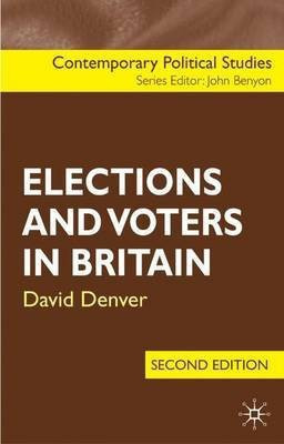 Elections and Voters in Britain(English, Paperback, Denver David)