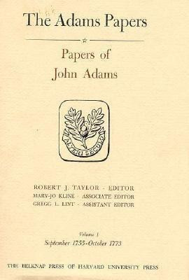 Papers of John Adams: Volumes 1 and 2(English, Hardcover, Adams John)