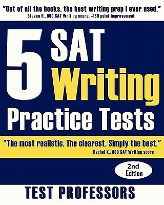 5 SAT Writing Practice Tests(English, Paperback, Simpson Paul G IV)