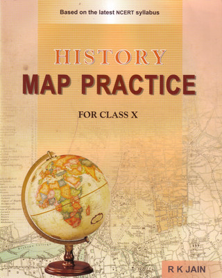History Map Practise Class 10(English, Paperback, Jain RK)