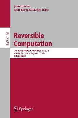 Reversible Computation(English, Paperback, unknown)
