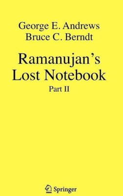 Ramanujan's Lost Notebook(English, Hardcover, Andrews George E.)