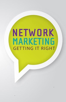 Network Marketing  - Network Marketing : Getting It Right(English, Paperback, Global Success Foundation)