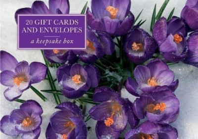 Tin Box of 20 Gift Cards and Envelopes: Crocus(English, Cards, Peony Press)